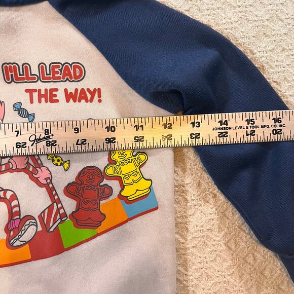 Candy Land Hoodie - Size 3T - white Blue Nostalgia Board Game Candyland - Picture 8 of 8